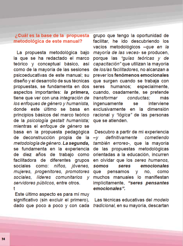 Manual: Hablando de Sexualidad desde un Enfoque Humanista - Imagen 4