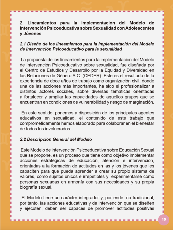 Manual: Hablando de Sexualidad desde un Enfoque Humanista - Imagen 14